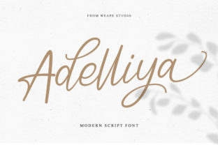 Adelliya Script: A Typeface for Elegant Brands