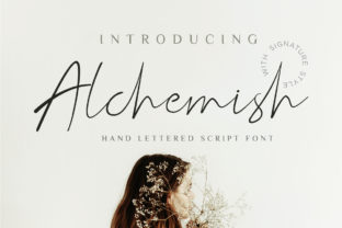 Alchemish Script Font for Modern Web Design