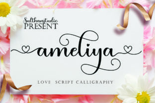Ameliya: A Romantic Script Font for Web Design