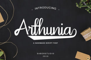 Arthunia Script: A Typeface That Elevates Brand Identity