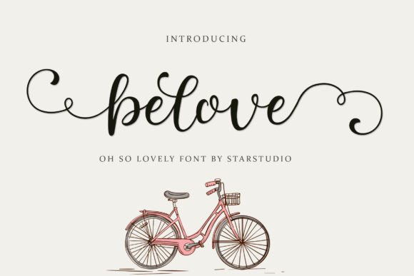 Belove Script: A Handwritten Font for Modern Web Design