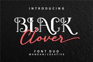 Black Clover Duo: A Versatile Typeface for Modern Campaigns