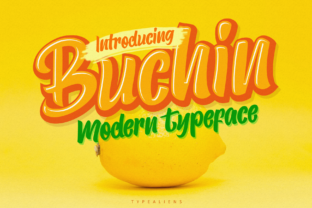 Buchin: A Sweet Script Font for Brand Identity
