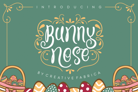 Bunny Nose Font: A Sweet Typeface for Spring Branding