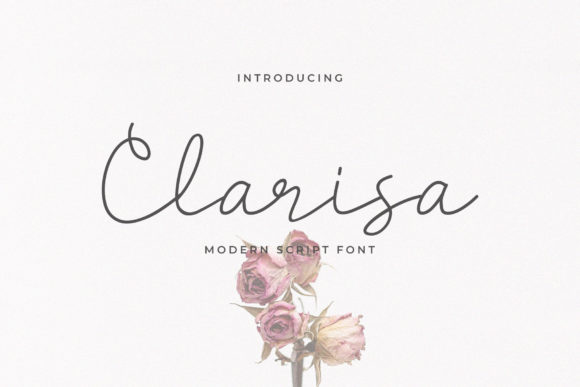 Clarisa Script: A Bold Typeface for Editorial Design