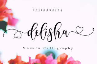 Delisha Script: A Refined Typeface for Editorial Design