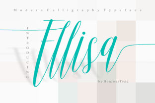 Ellisa Script: A Charming Font for Makers