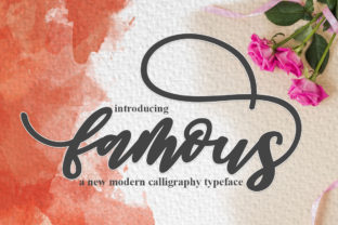 Famous Script: A Modern Typeface for Branding