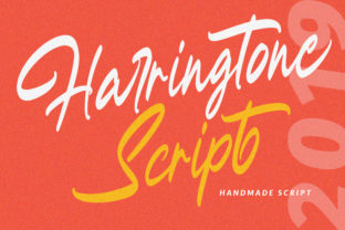Harringtone Script: Bold Type for Campaigns