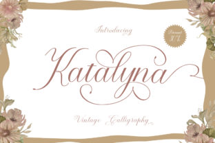 Katalyna Script: Elevate Your Brand Typeface