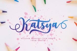 Katsya Script: A Romantic Typeface for Web Design