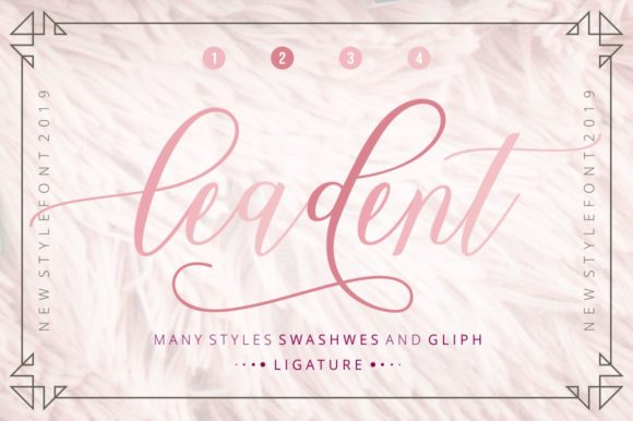Leadent Script: A Handwritten Font for Editorial Design