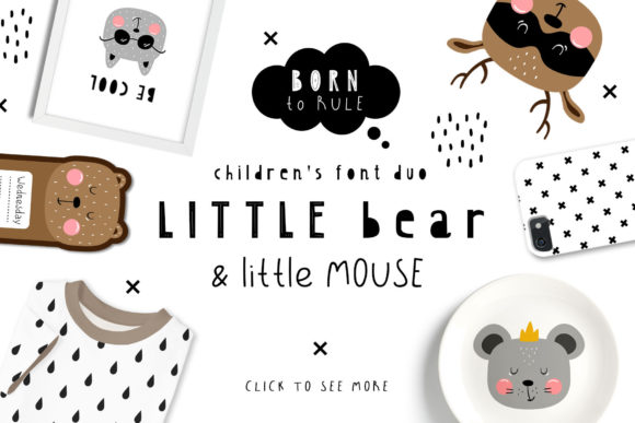 Little Bear Little Mouse Duo Font Review