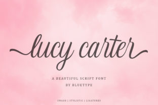 Lucy Carter Script: Elevate Your Brand Typeface