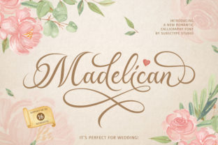 Madelican: A Modern Script Font for Editorial Design