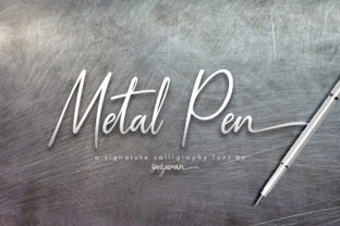 Metal Pen Script Font Review for Branding