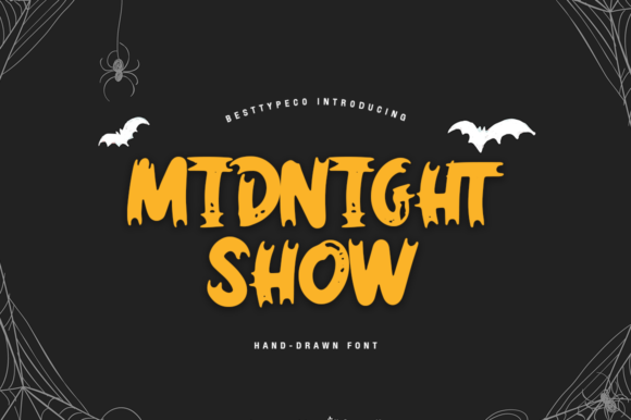Midnight Show Font Review for Web Designers