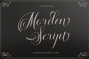 Morden Script: The Typeface for Scroll-Stopping Designs