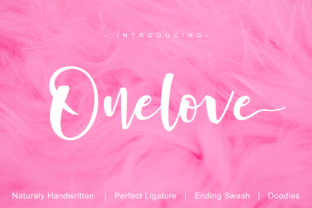 Onelove: A Handwritten Font for Polished Branding