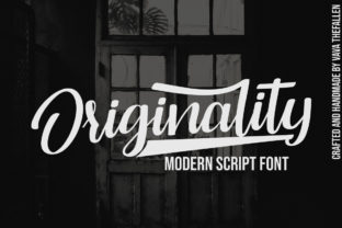 Originality Script: A Modern Typeface for Branding