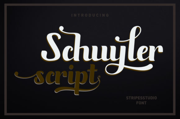 Schuyler Script: A Typeface That Elevates Brand Identity